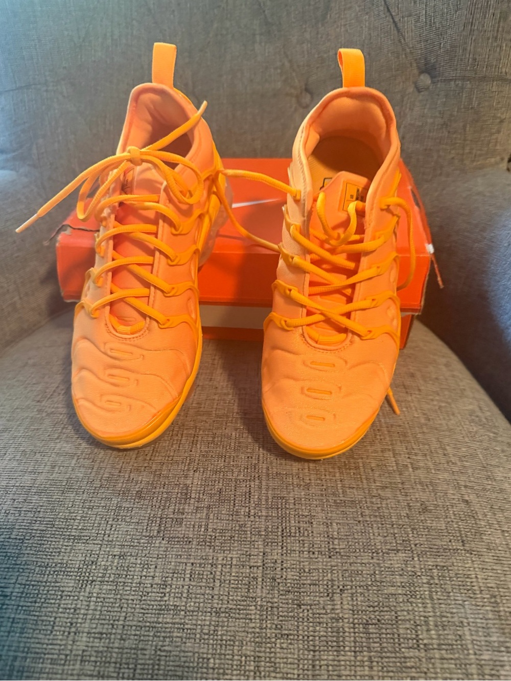 Nike ACG Bright Orange Athletic Sneakers